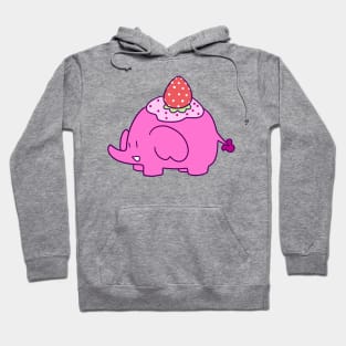 Strawberry Elephant Hoodie